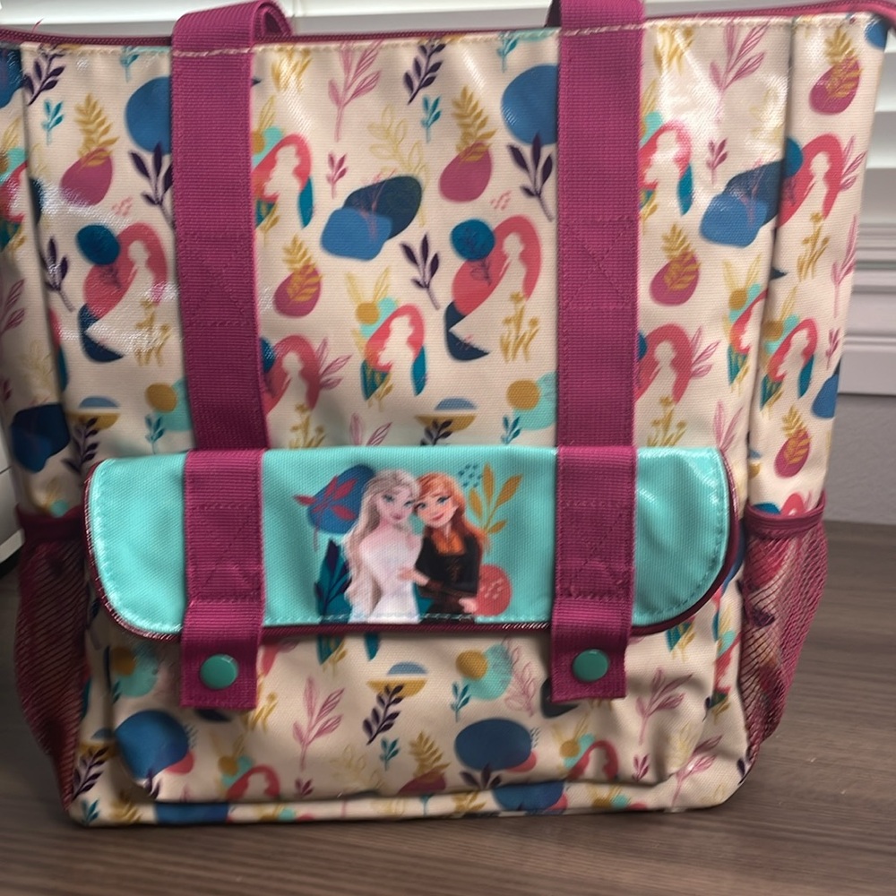 Disney Store Frozen Backpack Picnic Beach Bag - Picture 6 of 6